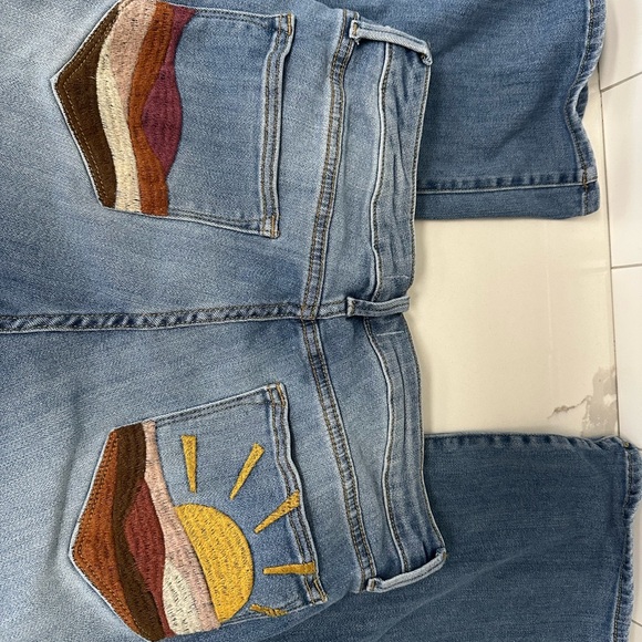 DRIFTWOOD Bootcut Flair Jeans with Embroidery - Picture 6 of 6